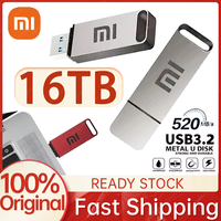 Xiaomi 16TB Flash Drive USB 3.2 High Speed Transfer SSD High Capacity Metal Pen Drive Type C Portable Memory Waterproof U Drive