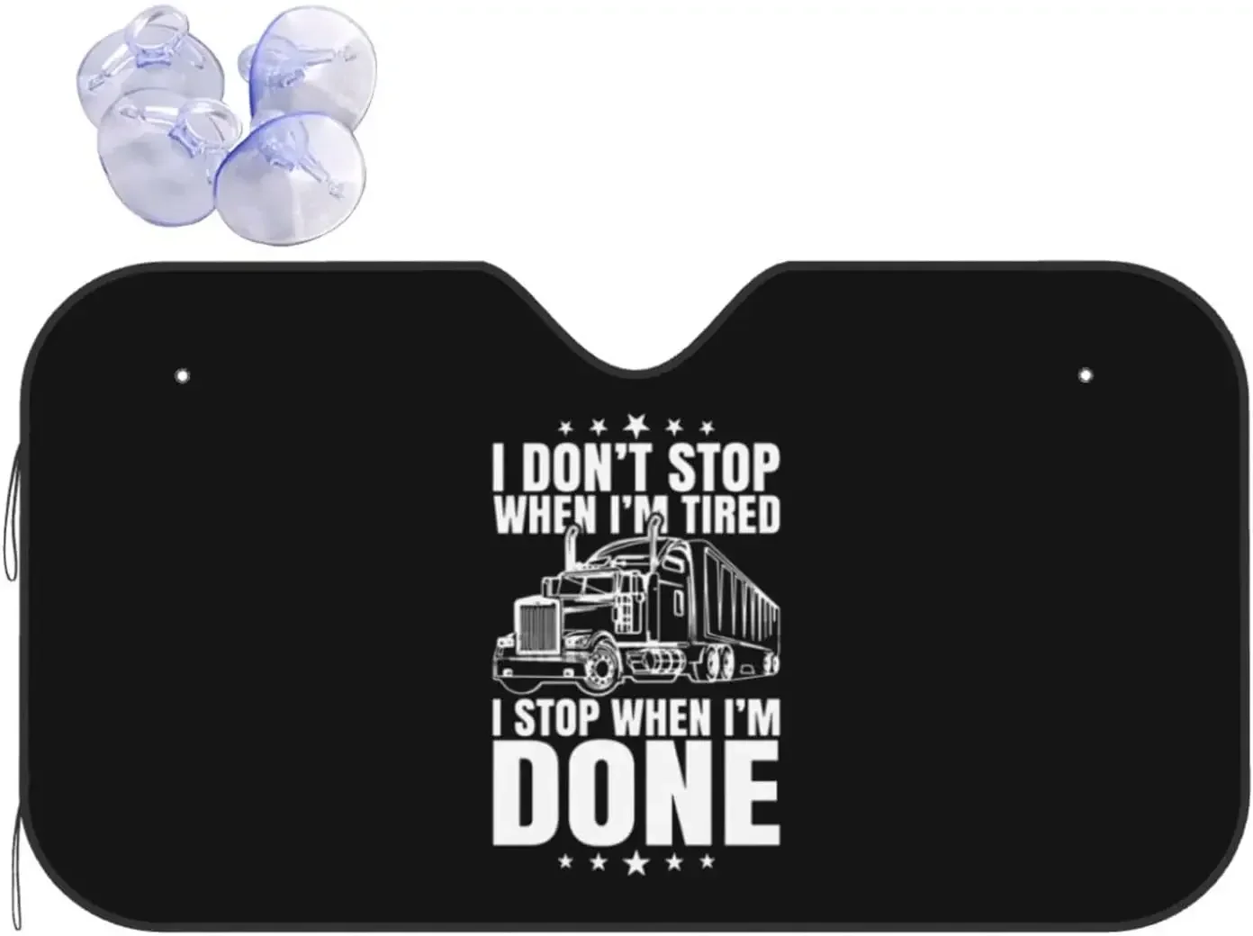 

Не остановить, когда утомлен, дальнобойщик, автомобильное солнцезащитное стекло, переднее окно Sunsha для большинства седанов, внедорожник, блоки, максимальные ультрафиолетовые лучи, сохраняют ваш автомобиль, крутой