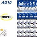 100PCS AG10
