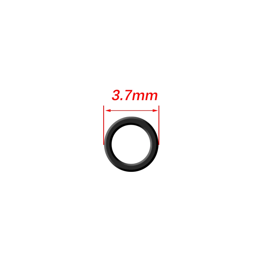 100x Karpfenangeln Runde Rig Ringe für Angelhaken Link O Ringe 2mm 3,1mm 3,7mm 4,4mm 5,1mm