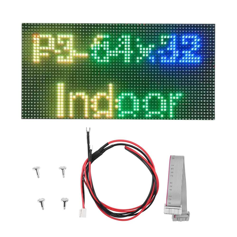 P3 Indoor SMD2121 LED Display 64x32 Pixel High Resolution 1/16 Scan 192x96mm Matrix LED Display Module