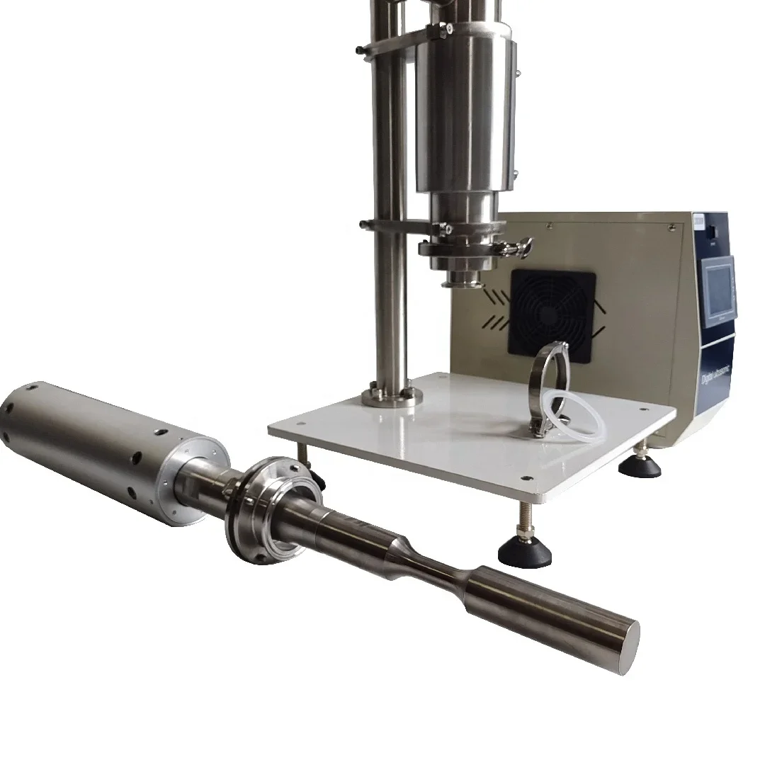 Best Quality Continuous  sonic Homogenizer Mixer Color Pigment Extraction Machine for Nanoemulsion Mixing