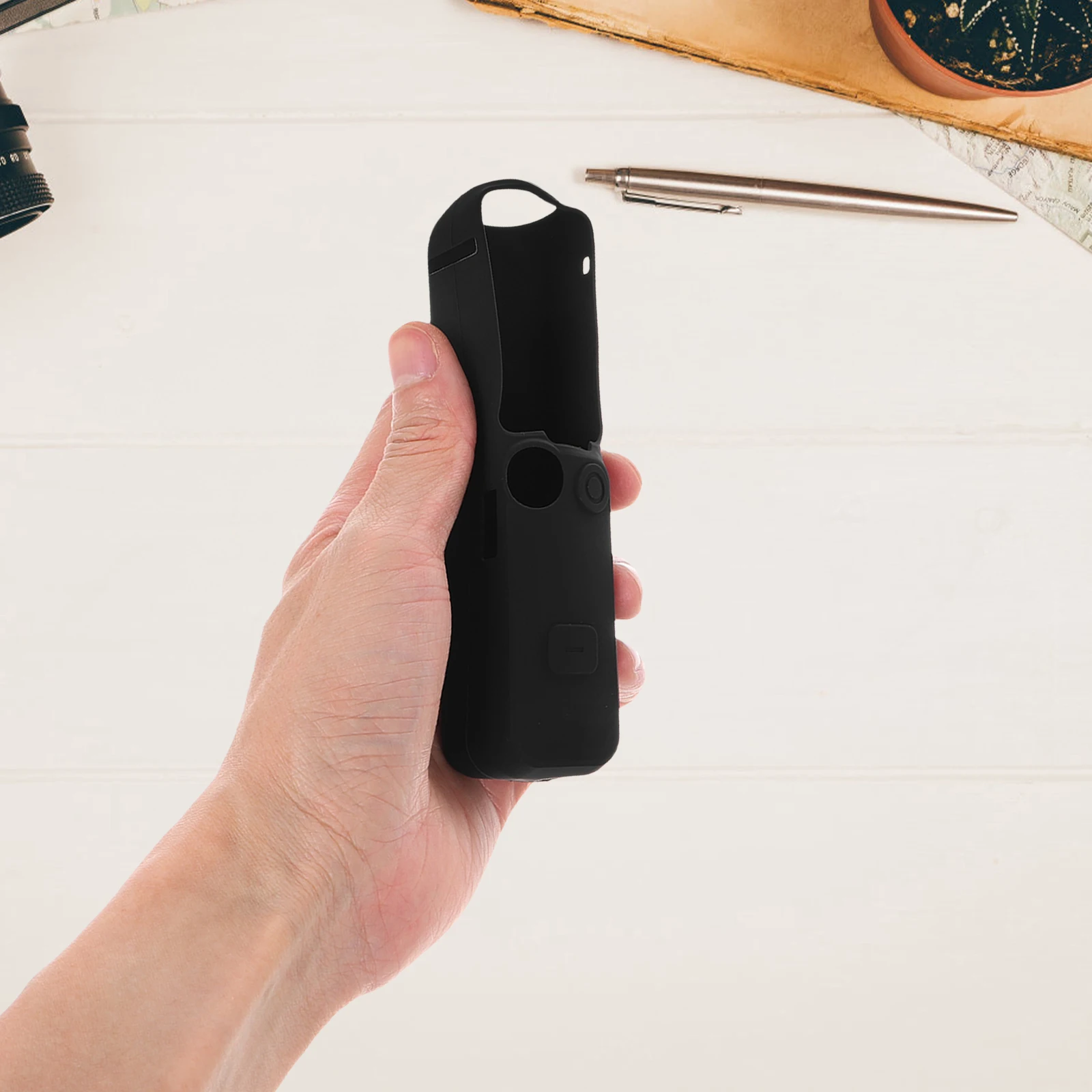 

1 set 1 Set Silicone Sleeve Case Protective Skin Cover For Pocket 3 Shockproof Lightweight Screen Guard Compatible Camera