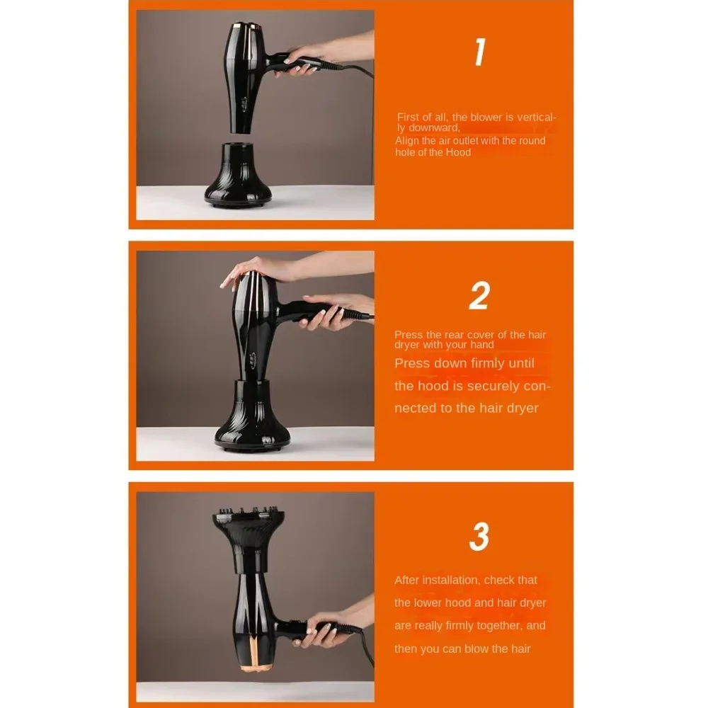 

Black Hairdryer Diffuser Cover Dispersing Drying Hairdressing Hair Dryer Diffuser Curly Dryer Tool Durable Hair Dryer Cover