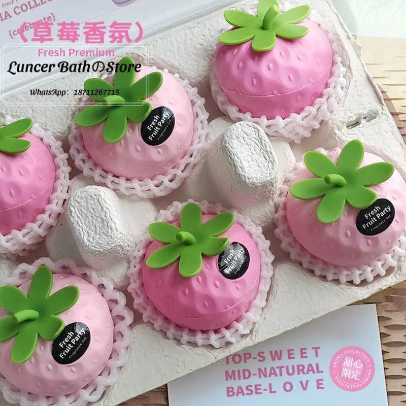 Strawberry fireless aromatherapy essential oil fragrance fruit flavor air freshener souvenir