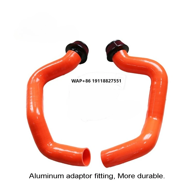 

Orange INTAKE COLD AIR INDUCTION Hose Kit for M8 M5 F90 F91 F92 F93 18-22 6ply 7MM Thickness