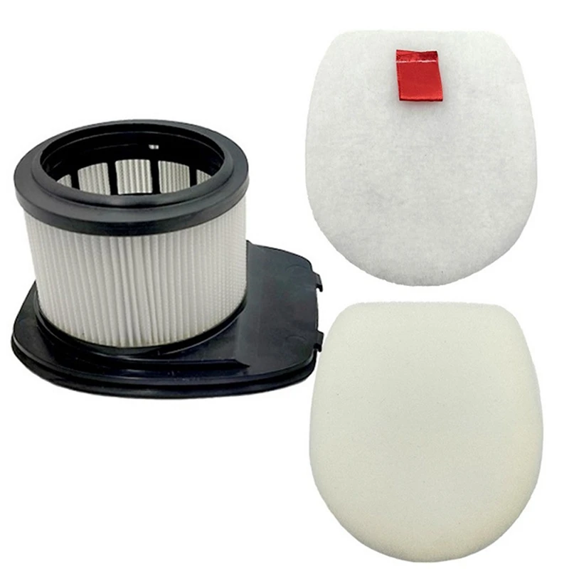 فرشاة أرضية بكرة وفلتر رغوة مجموعة لسمك القرش IC300 ، فلتر HEPA ، قطع غيار مكنسة كهربائية ، IZ251UK IZ102