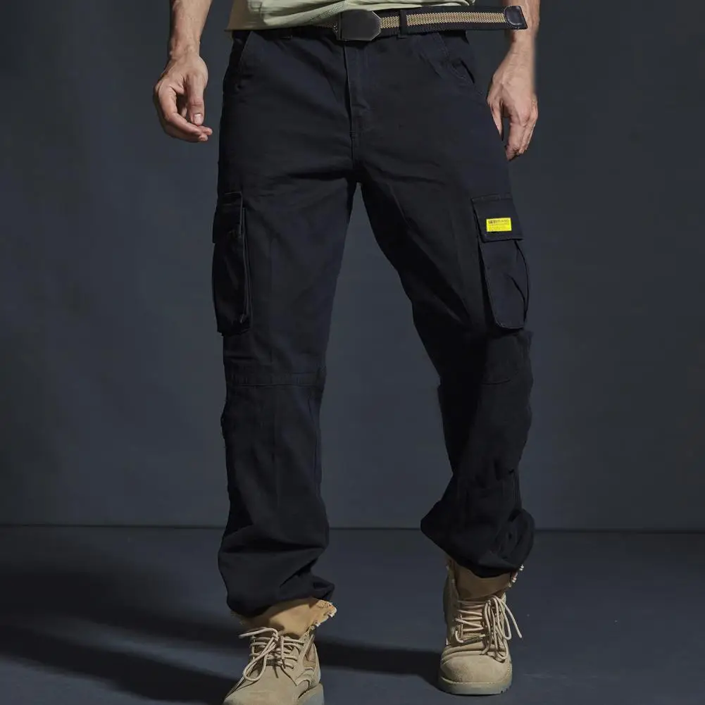 Pantalon cargo camsalomon multi-poches pour hommes, jogging militaire, mode fjpantalones, pantalon décontracté, haute qualité