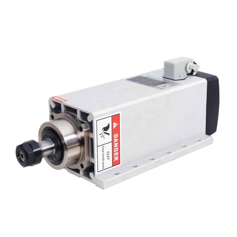 

1.5kw 2.2KW 3.5kw GDZ High Performance CNC Machine Air-cooled 220V 380V Spindle Motor with Flange Original Plug