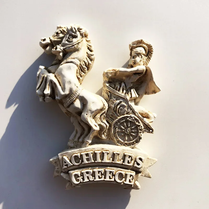 Greece Travelling Fridge Magnets Athens Crete Santorini Tourism Souvenirs Fridge Stickers Greek Mythology Wedding Gifts Ornament