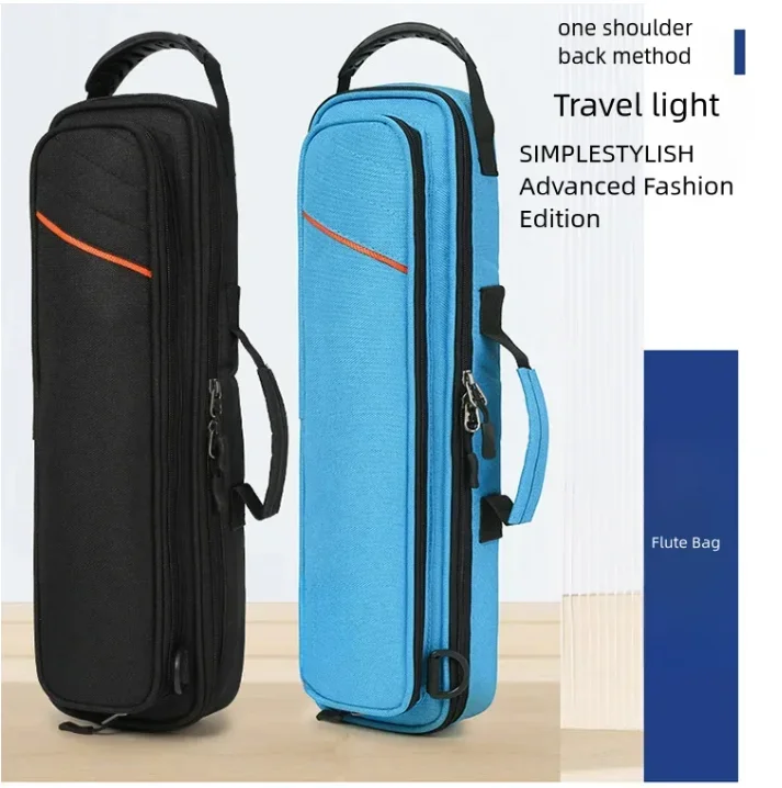楽器用ポータブルフルートバッグ,楽器用アクセサリー,16穴,17穴,親指パッド