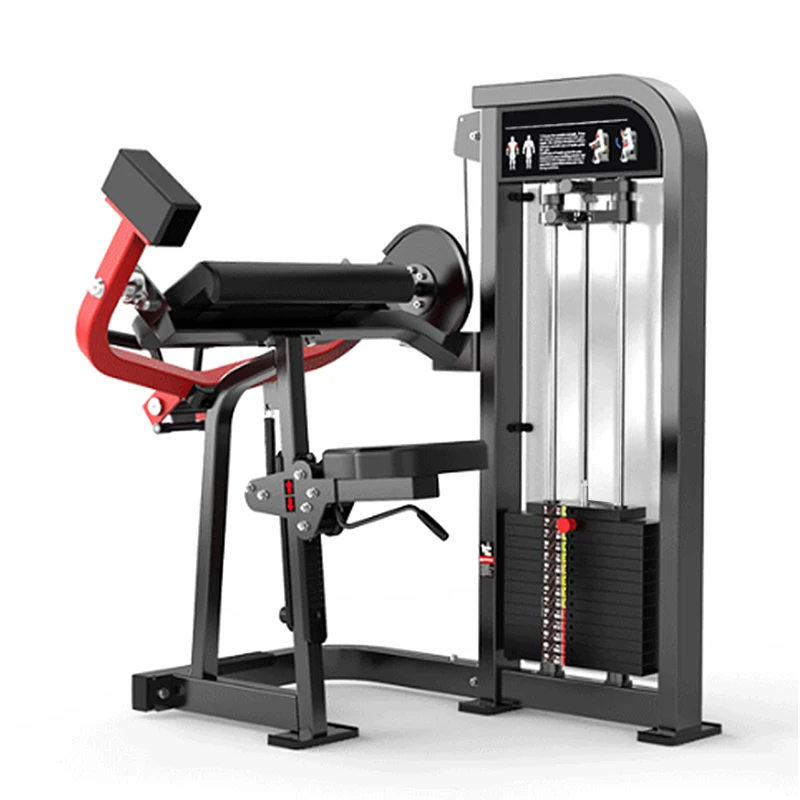 

Biceps Trainer Gym Equipment Straight Arm Training Seated Triceps Extension /Biceps Machine Fitness Equipment
