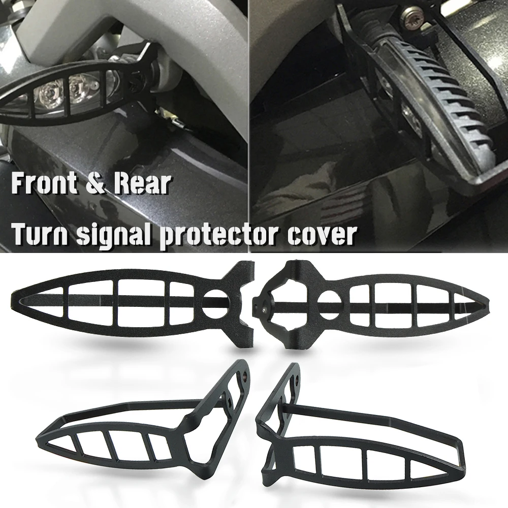 

Motorcycle Accessories Iron Front LED Turn signal protection cover For BMW R 1200 GS R1200GS Adventure 2007-2013 2008 2009 2010