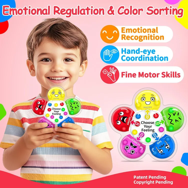 Zabawka sensoryczna do dopasowywania kolorów, 1 szt., zabawka do ściskania, gra w sortowaniu kolorów, zabawka edukacyjna do wczesnej nauki, miękka zabawka sensoryczna do ściskania dla dzieci.