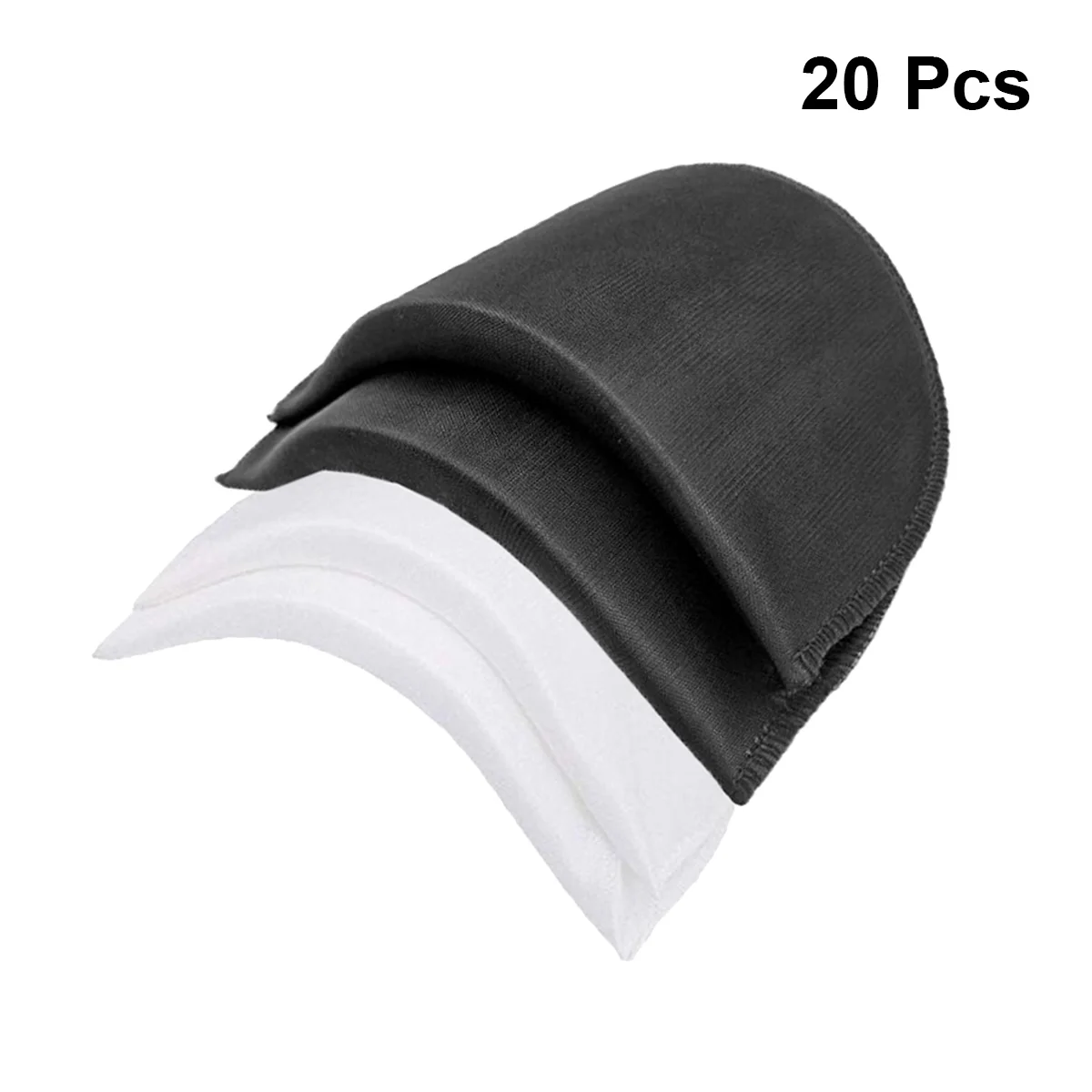 20 Pair Practical Shoulder Pads for Clothes Strap Useful Blazer Convenient Sewing Sponge Fitness