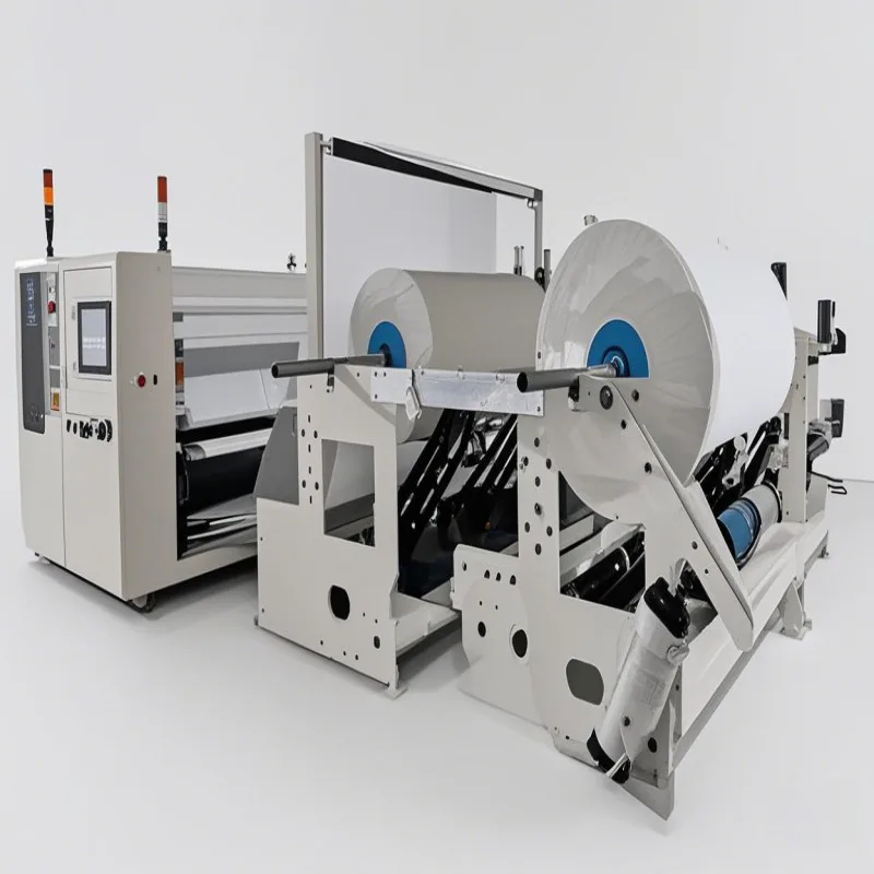 Automatic Toilet Paper Making Production Line Rewinding Machine With Packaging Machine