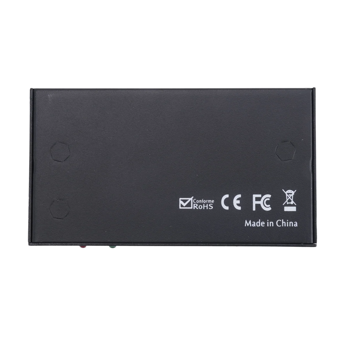 الصوت البصري الرقمي 1X4 الفاصل الرقمي SPDIF Toslink الألياف الضوئية مقسم الصوت 1 في 4 خارج سبائك الألومنيوم (قابس الولايات المتحدة) الساخن