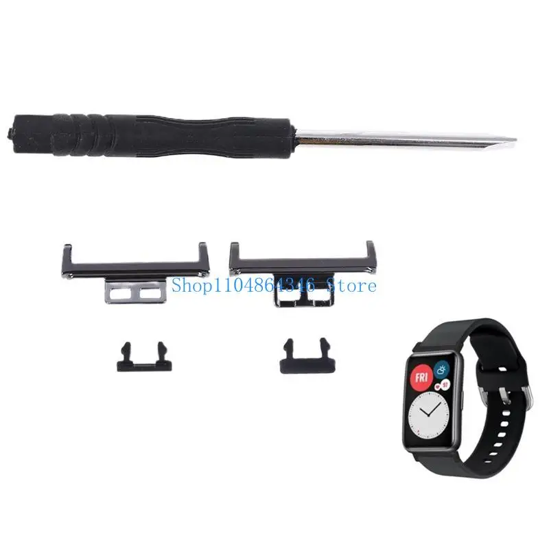 5ASD per Watch Fit Durevole Smartwatch Bracciale Adattatore Connettore cinghia