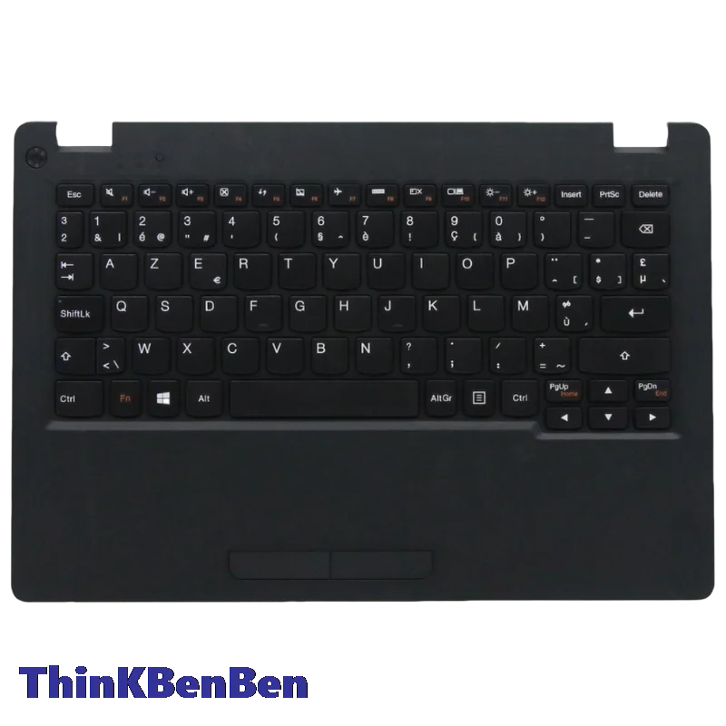 

BE Belgian Black Keyboard Upper Case Palmrest Shell Cover For Lenovo Ideapad 100s 11 11IBY 5CB0K48381