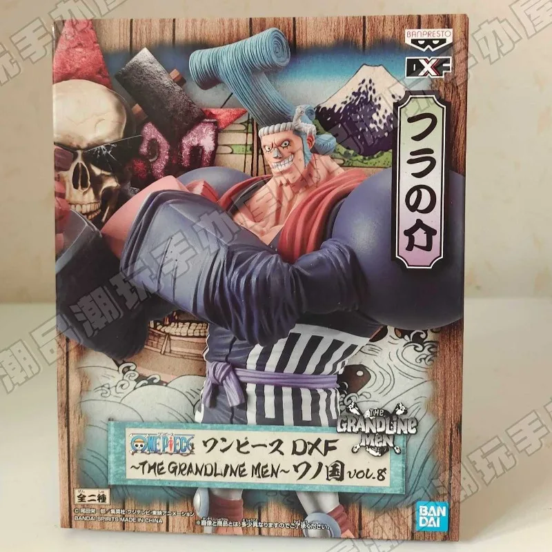 

One Piece DXF The Country of Harmony Grand Line Кимоно Franky Японский Bandai Banpresto Настольные украшения Аниме Фигурка Модель игрушки