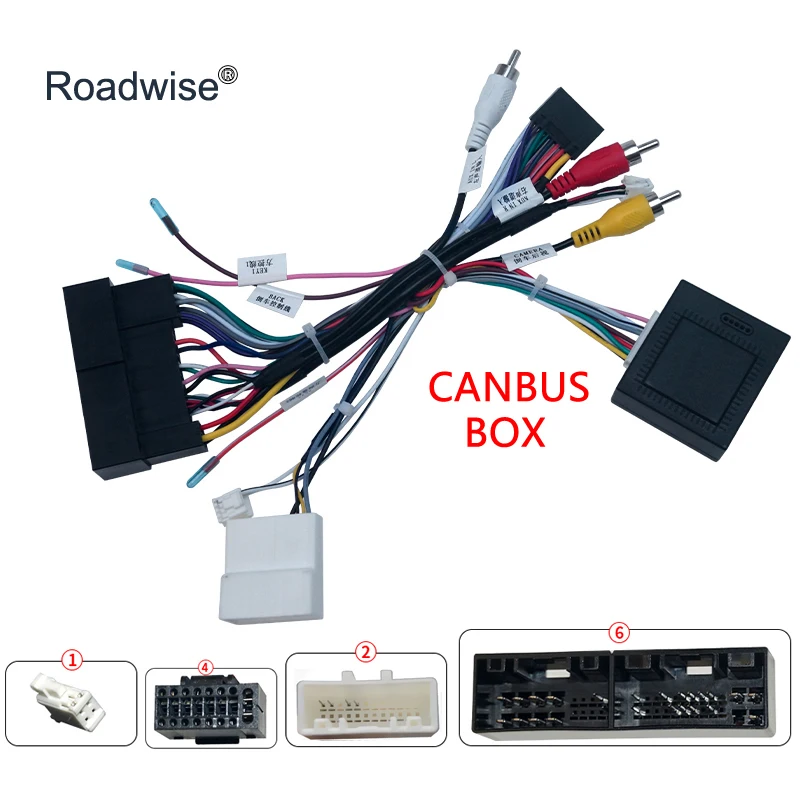 Canbus Decoder Power Wiring Harness For Morning Picanto Sorento Rio Sportage K5 Optima IX35 IX45 Tucson Elantra Santa Fe Sonata