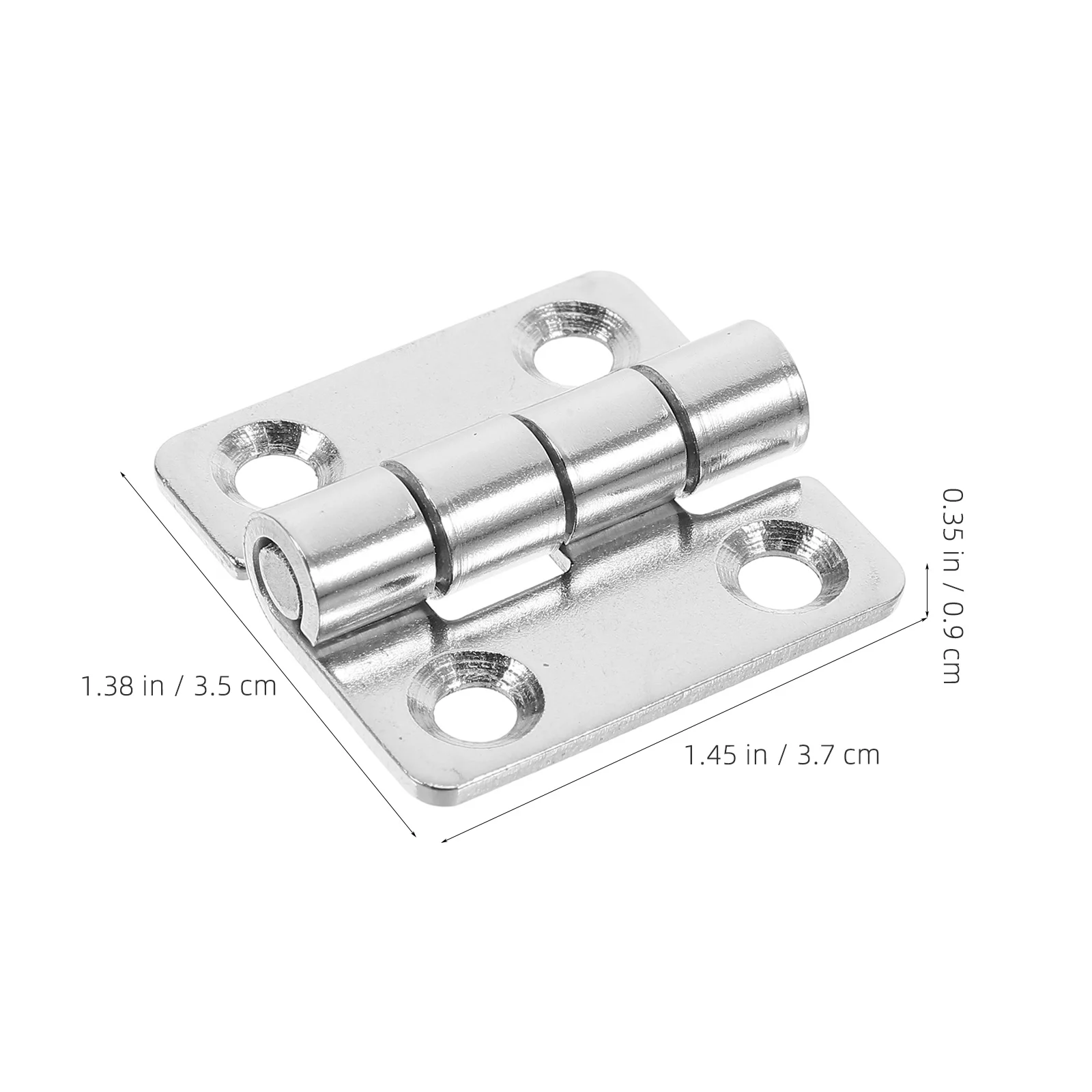 

2pcs Small Metal Door Replacement Gate Cabinet Hinges Bathroom Basement Laundry Room Hinge Supplies Durable Sturdy Easy Install