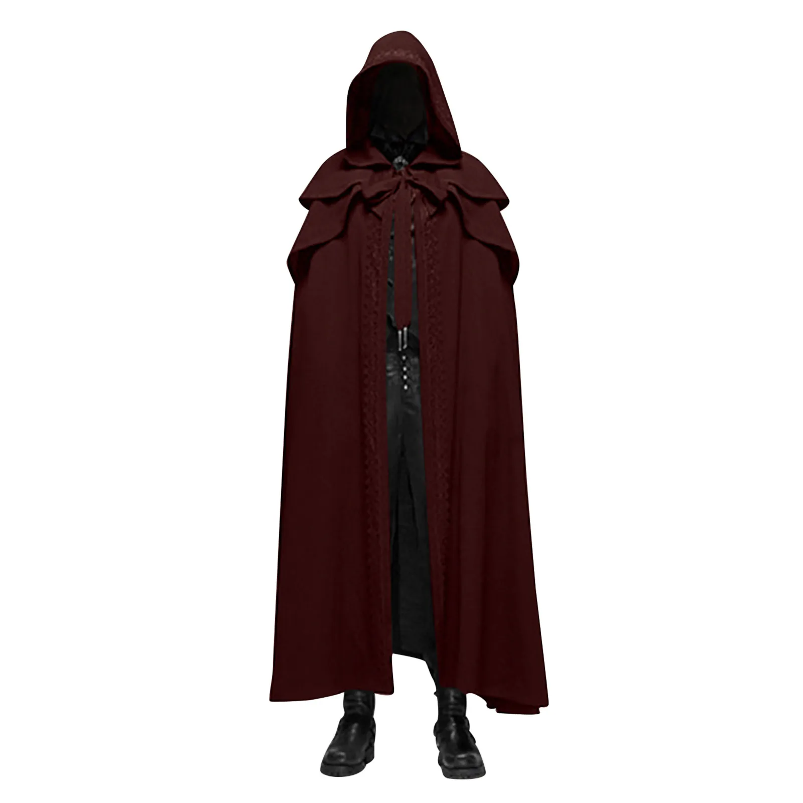 

Cosplay Medieval Men Costumes Knight Pirate Prince Gothic Retro Hooded Cloak Capes Long Robes Jackets Coat Carnival Halloween