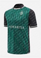 Adult Kids Soccer Sportswear Summer Training Switzerland Basel Jersey Football T Shirt Home_away Quick-Drying Oversized Tops