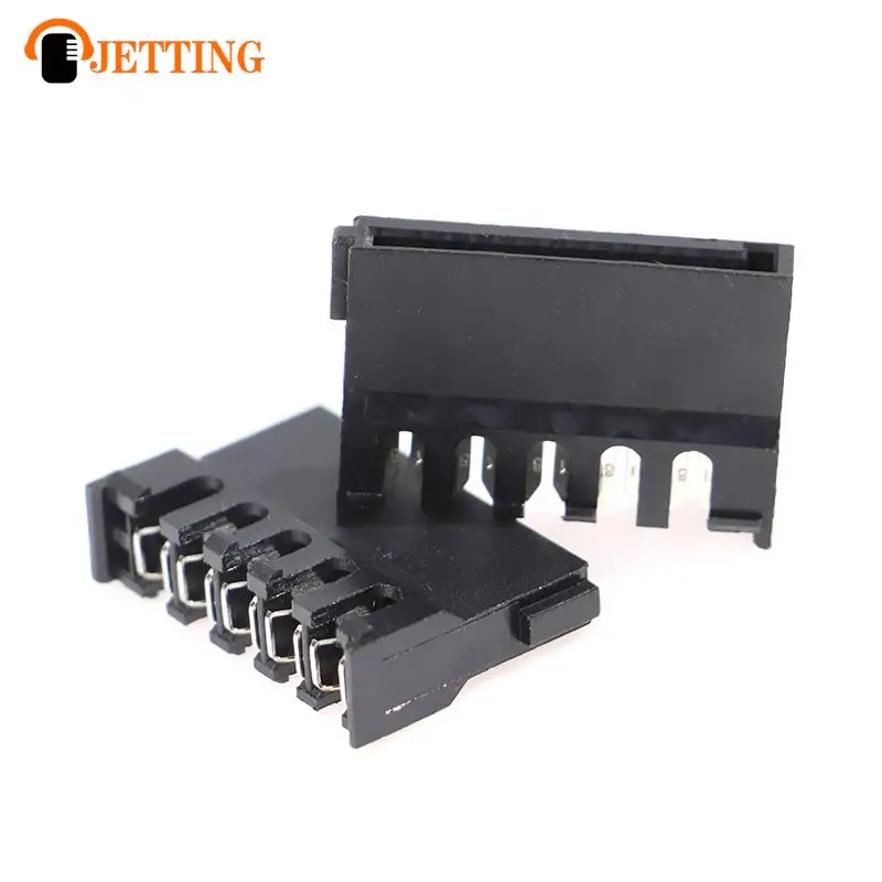 10pcs/lot Black IDE HDD Sata Power Connector Puncture With Copper Core For Hard Disk