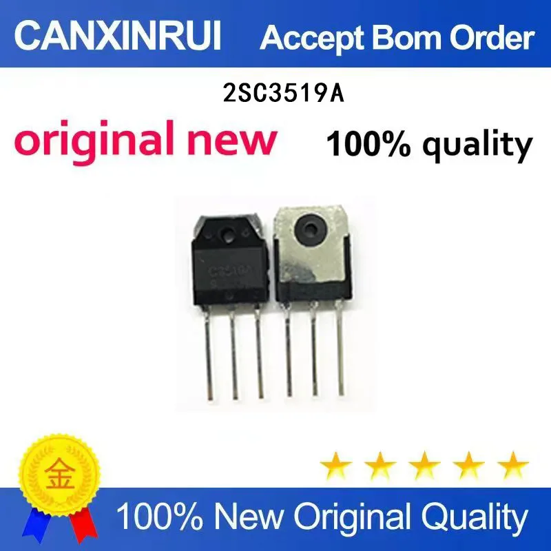 (5-100 Pieces) Brand new original 2SC3519A amplifier tube TO-3P spot chip