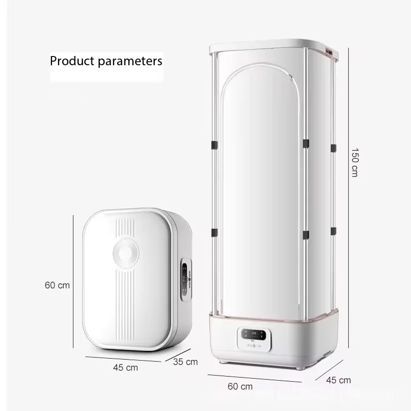 Portable Electric Clothes Dryer DM-KC2034 Semi-automatic Clothes Drying Machines Easy Storage