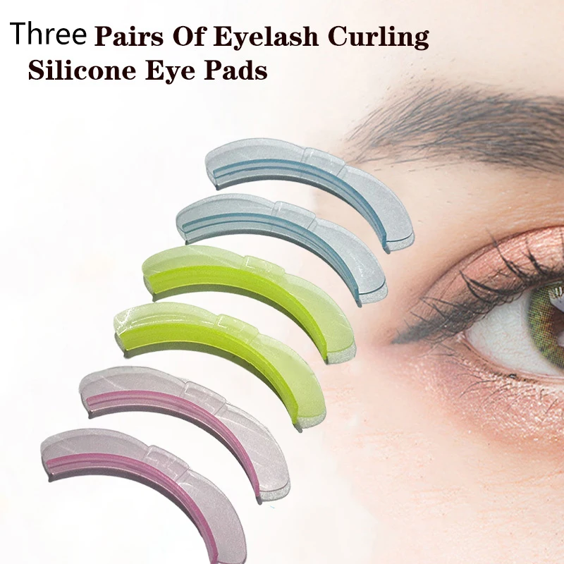 

3 Pair Lash Lift Silicone Pads Flash Bow Eyelash Perm 3D Curler Eye Patches Applicator Tools Eyelashes Extension Accessories