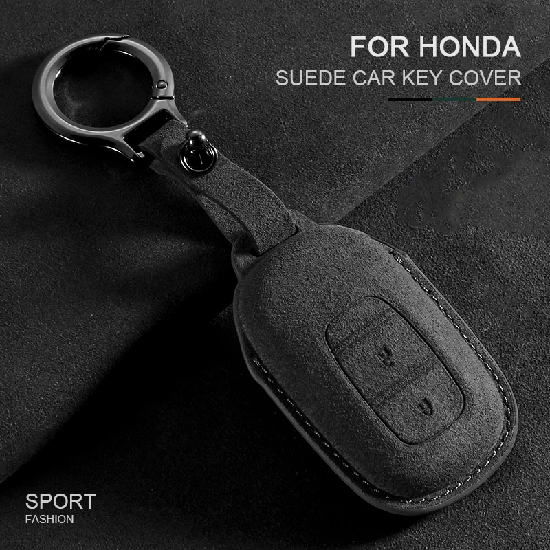 

Car Smart Key Cover Shell For HONDA CIVIC 11th Gen VE-1 Accord 2021 2022 Accord Vezel Pilot Freed CRV Suede Key Auto Accessories