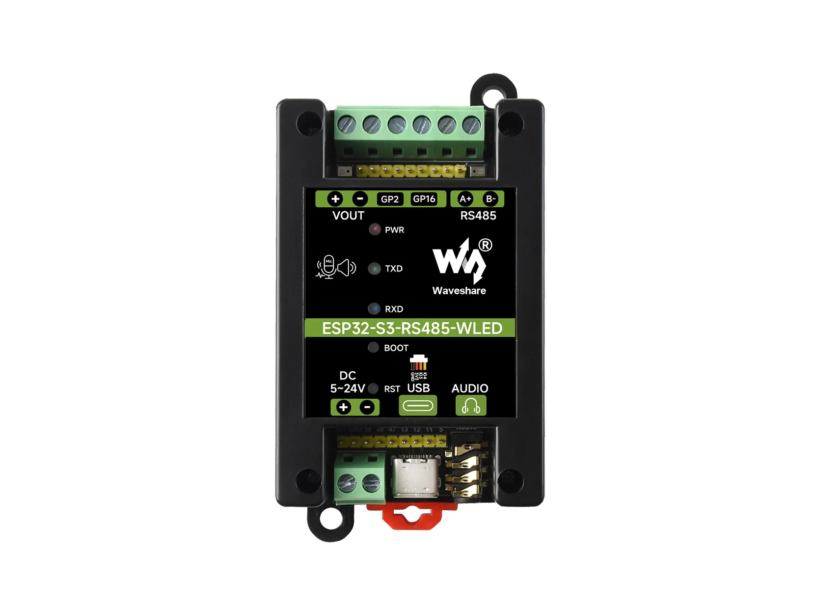 ESP32-S3 RS485 Development Board, LX7 240MHz Dual-Core Processor, WLED Strip Control, Supports Wi-Fi / Bluetooth 5, AI Voice