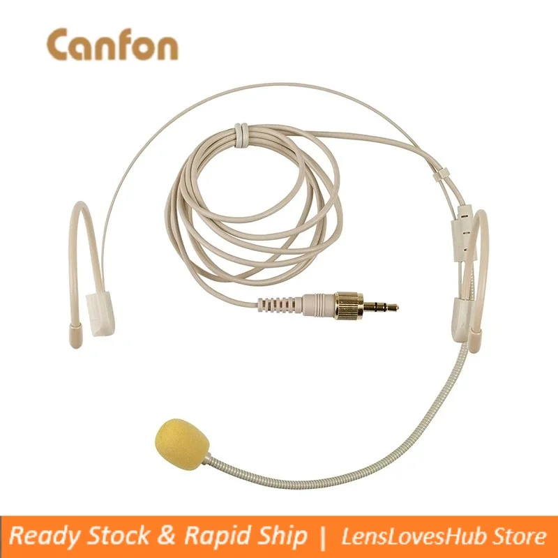 

Canfon Uni-directional Headset Condenser Microphone for Sony UTX-B1/B2/B03/40 UWP V1/D11/D21 Wireless System Compatible