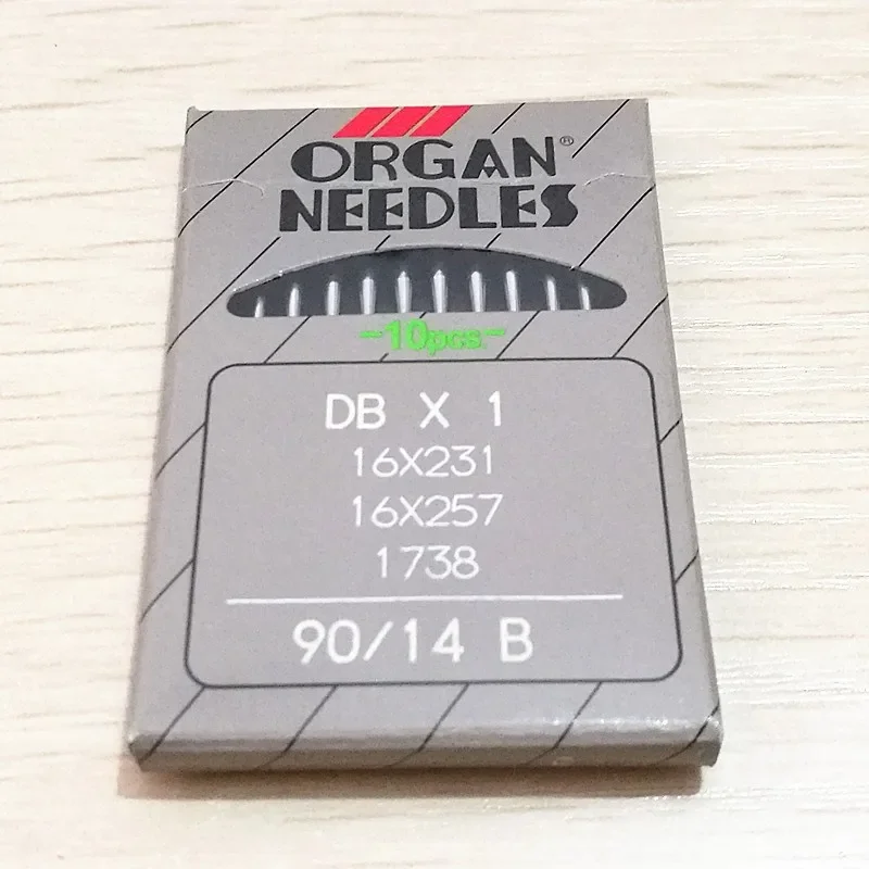 10pcs/lot High Quality ORGAN NEEDLES DBX1 9#10#11#12#14#16# Industrial Lockstitch Sewing Machine ,Singer.JUKI brother