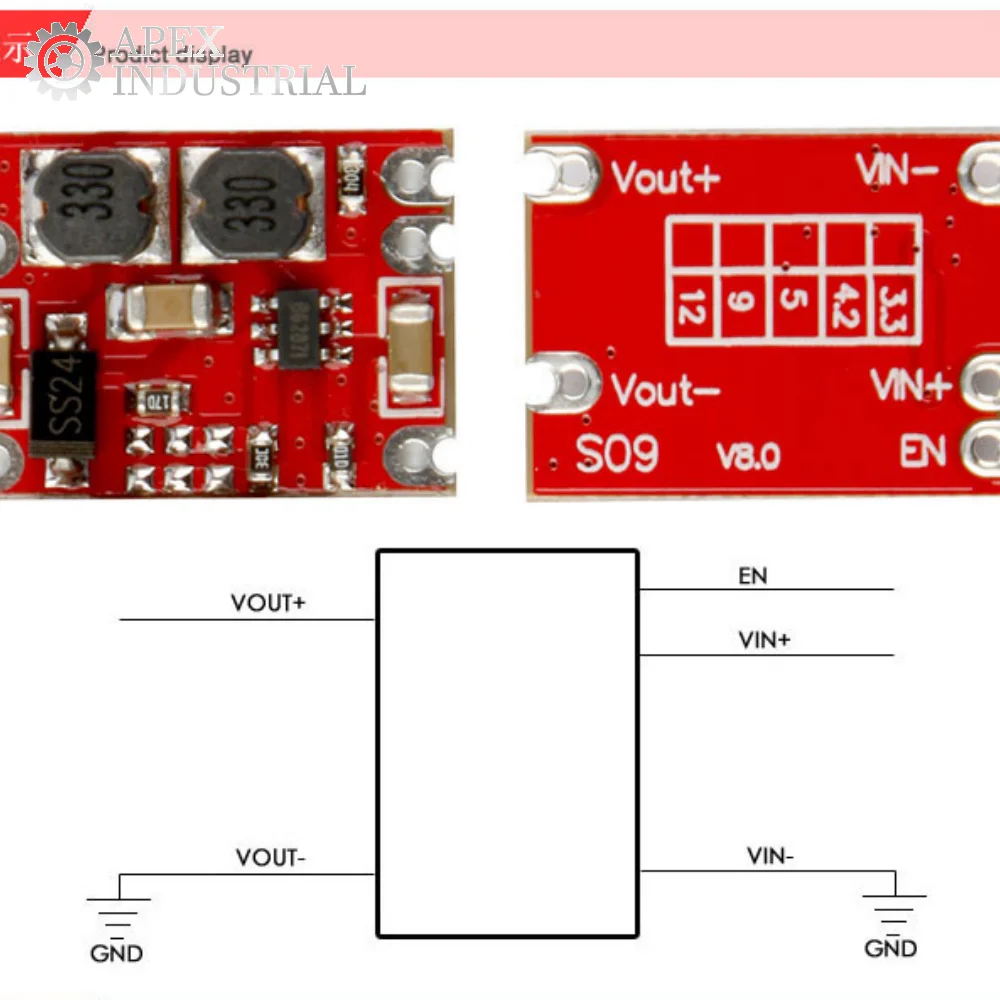 DC-DC 3 فولت-15 فولت إلى 5 فولت التلقائي باك وحدة تنحى وحدة الجهد المنظم امدادات الطاقة الإلكترونية لتقوم بها بنفسك PCB بالجملة دروبشيب #4