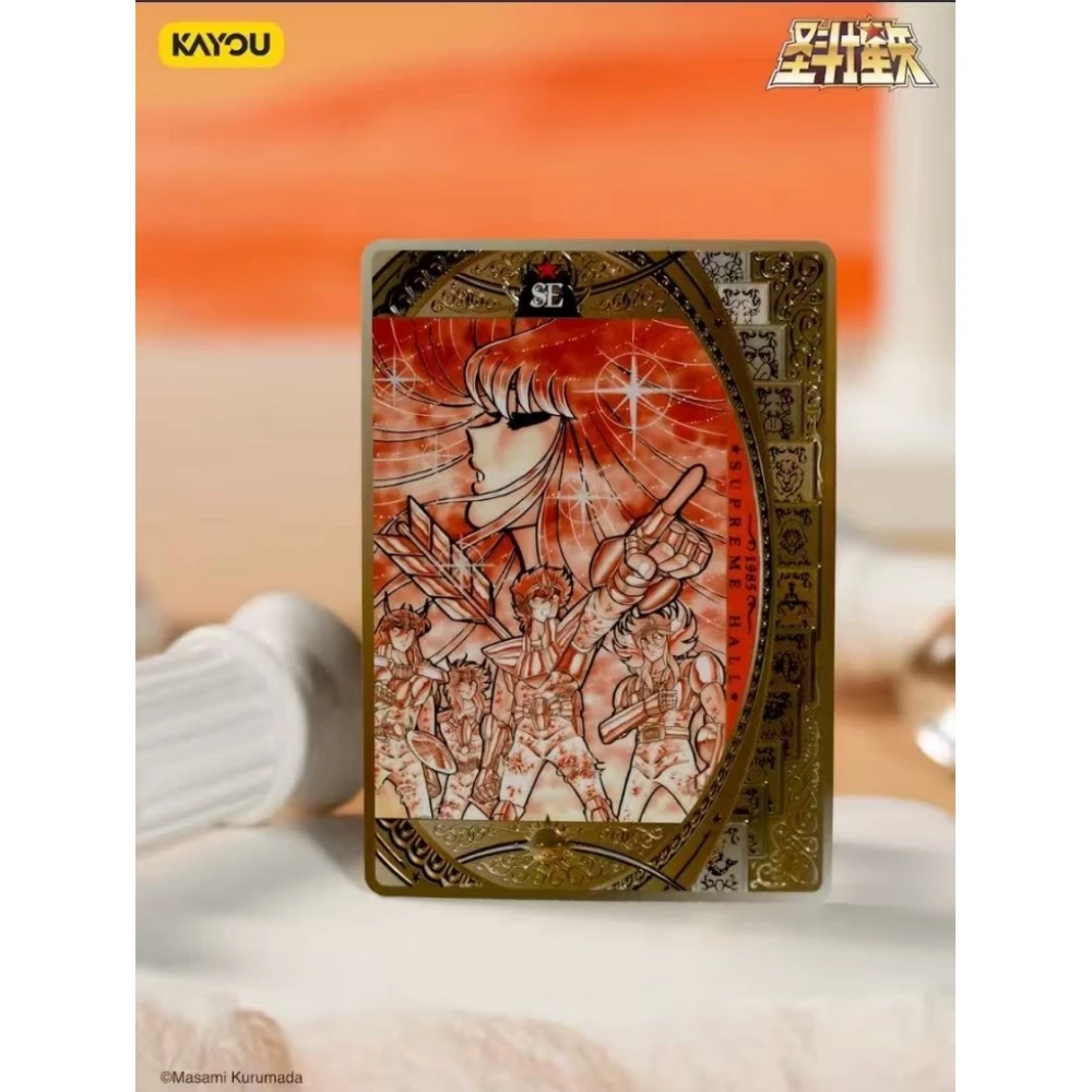 Kayou Saint Seiya Manga Edition Wave1 Booster Box Rare SE\SA\LR\LSR\SGR\BUR\UR\MR Collection Flash Card Game Toy Birthday Gifts view 6