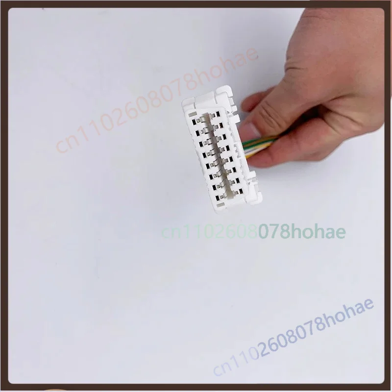 For Universal Car OBD Socket 16Pin OBD Simulator Terminal Harness Connector Diagnostic Port Plug