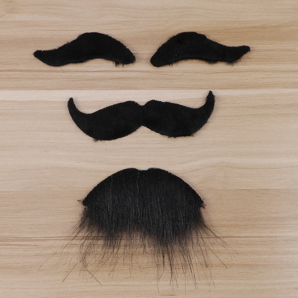 

Fake Beard Props Realistic Self Adhesive Mustache Simulation Beards Cosplay Halloween Costumes Masquerade Gifts