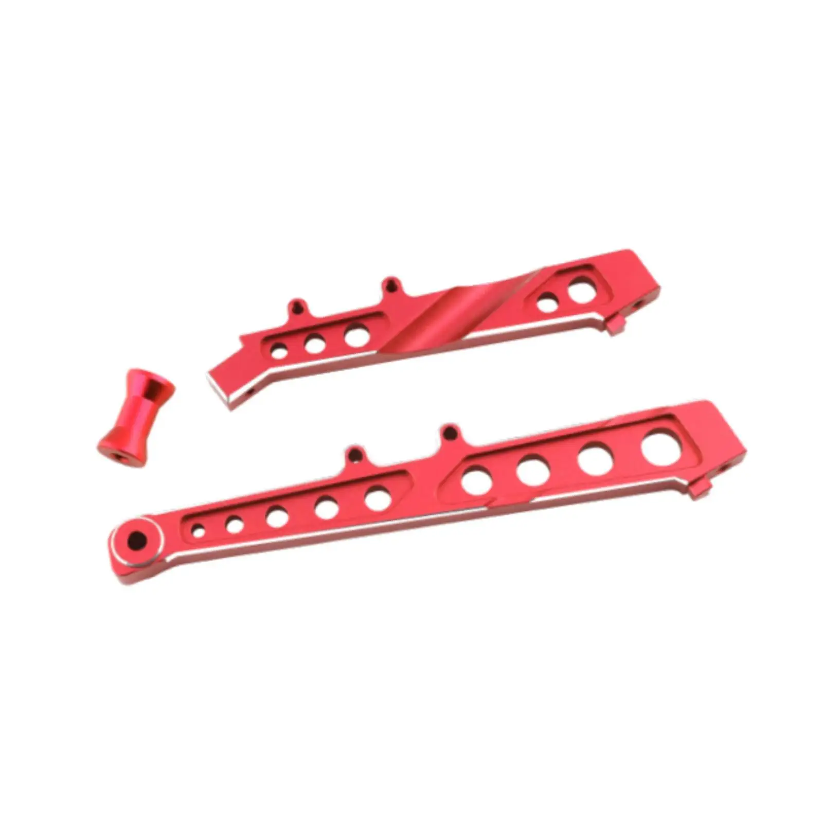 Alloy Front Rear Chassis Brace Set RC Car Parts Easy Installation Remote Control Car Fittings for Ara109001 Ara109011