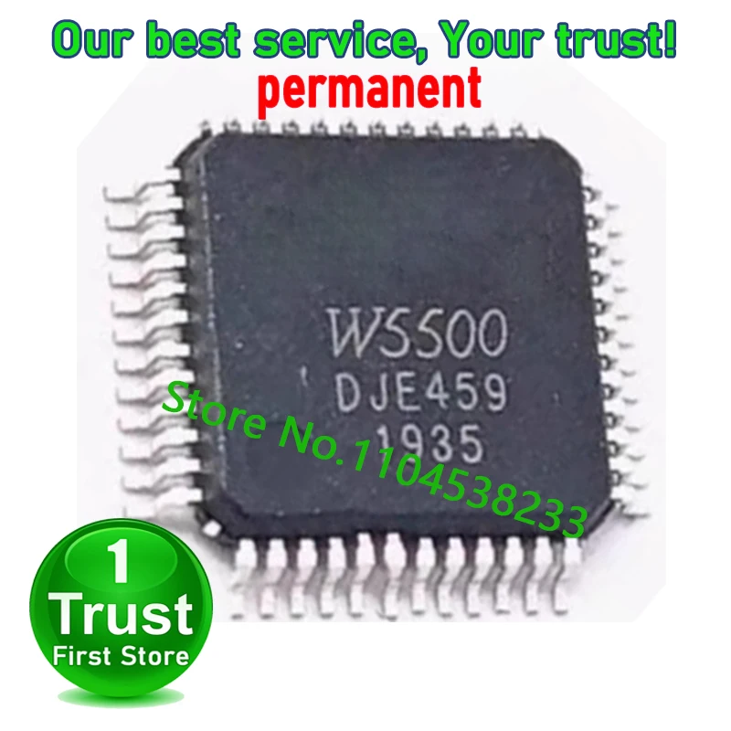 CW5500 QFP48 W5100 QFP80 W5300 QFP100 1PCS/lot