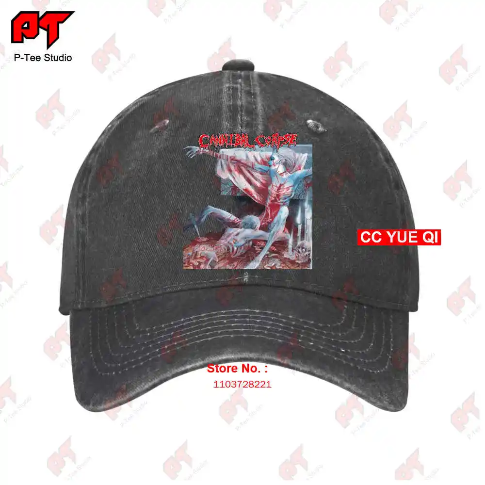 Cannibal Corpse European Tour 1993 New Rare Baseball Caps Truck Cap NQXC