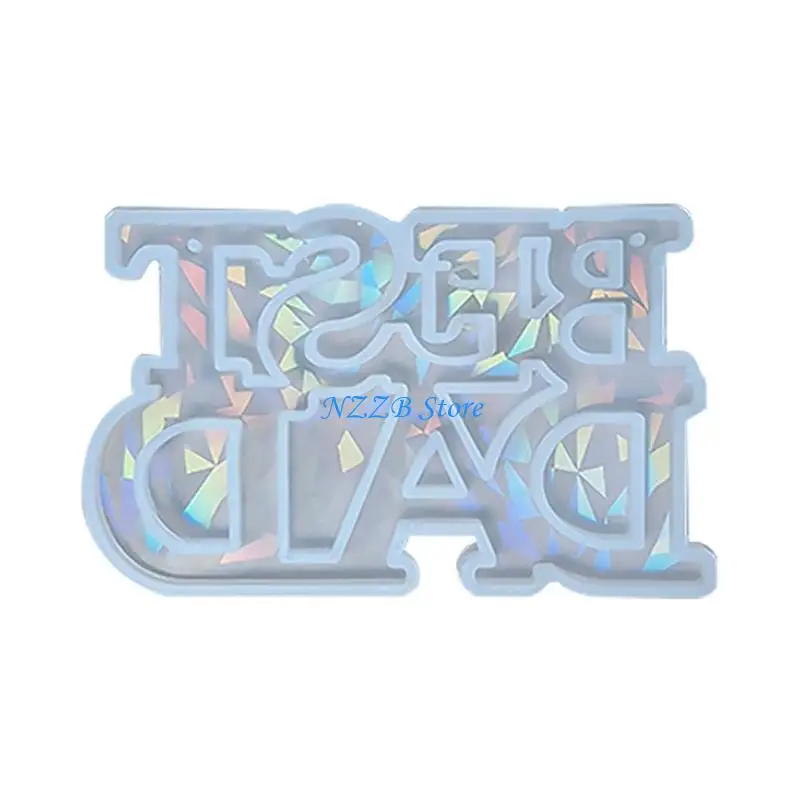 

T21F Mom Ornament Mold Silicone Epoxy Mold DIYs Earrings Keychain Pendant Jewelry Crafting Mould for Mothers Day