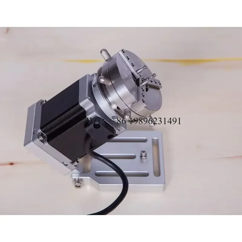 Wmwmnu for Desktop 20W 30W Fiber Marking with DXF PLT AI Support Flexible Rotating Axis