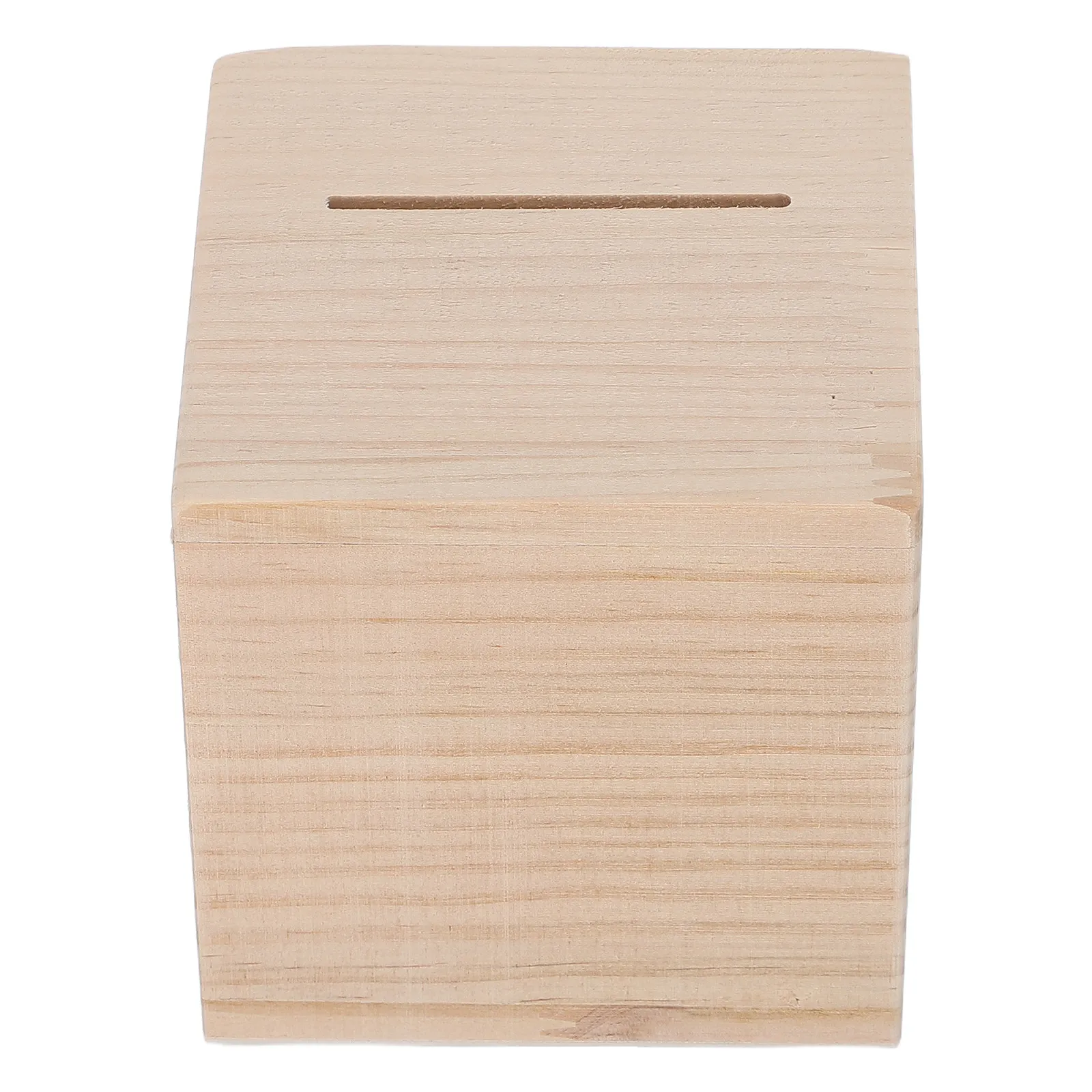 Wooden Money Box Only in No Out Coin Bank 4 Must Break to Savings Bank Money Challenge Gift Wooden Coin Saving Safe
