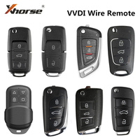 Xhorse VVDI2 XK Wire 3 Buttons Remote Key 2 Buttons Key XKB520EN/XKB508EN/XKKF02EN/XKA600EN/XKMQB1EN/ XKGHG1EN