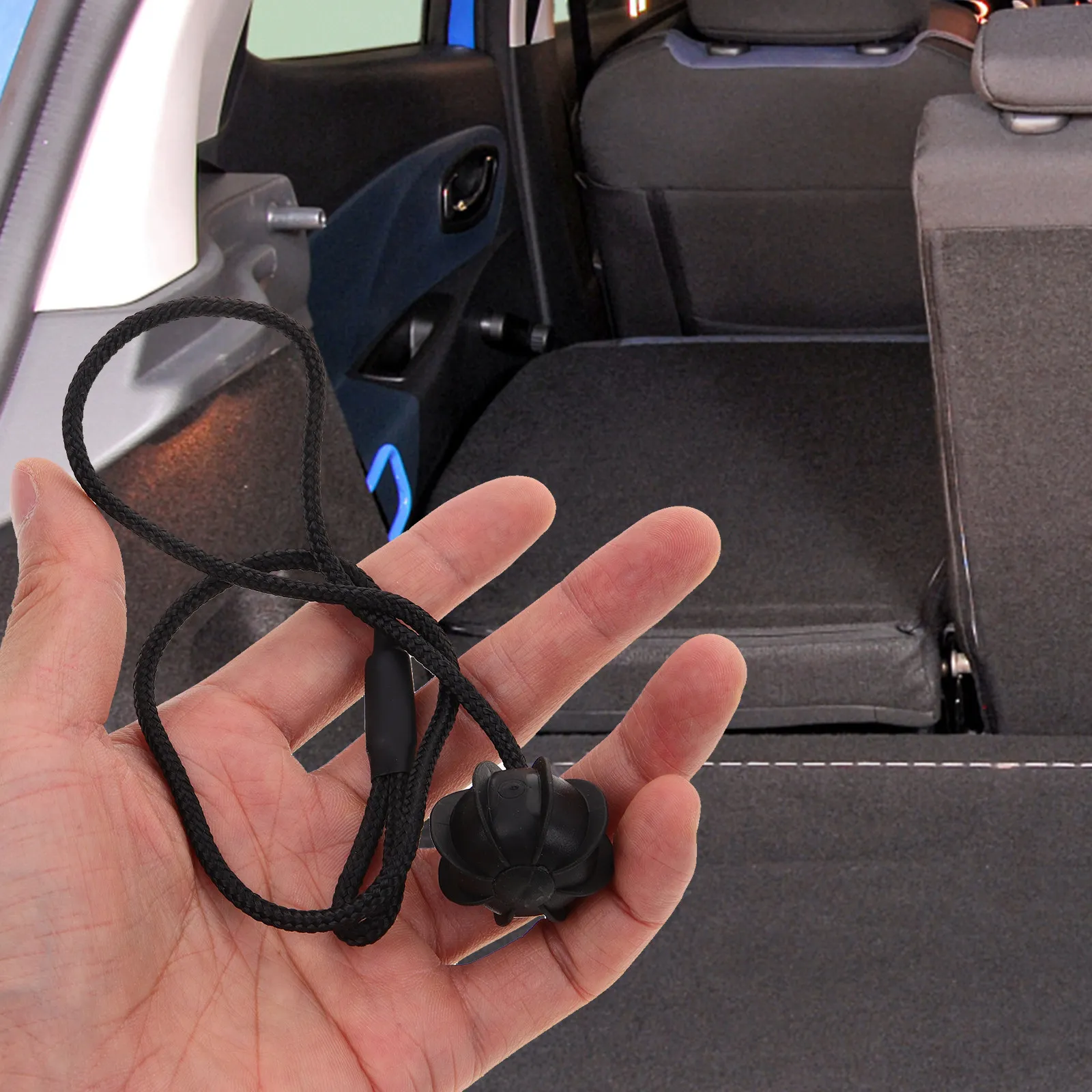

Premium Car Parcel Shelf String Cord for Trunk Divider Lift Heavy-Duty Plastic Rear Hatch Cover Strap Rear Trunk Storage Tray