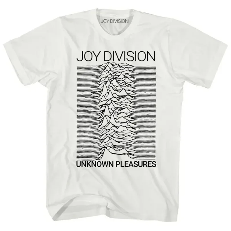 Joy Division Cotton T-shirt Women The Cure This Charming Man Rock Band Women T-shirt Vintage Punk Unknown Pleasures Radio Waves