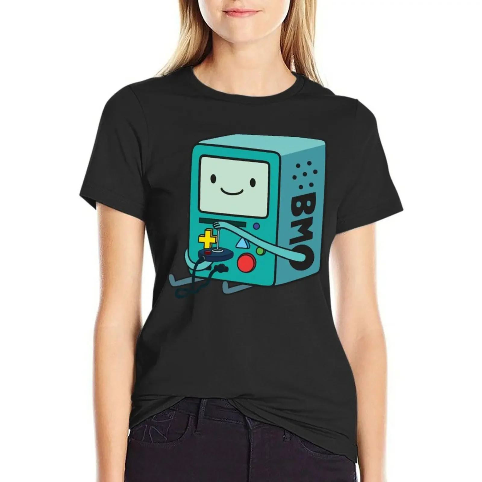 

BMO Game T-Shirt sublime quick-drying summer top graphics t-shirt dress for Women plus size
